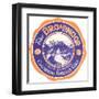 Broadmoor Label, Colorado Springs, Colorado-null-Framed Art Print