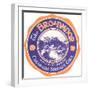 Broadmoor Label, Colorado Springs, Colorado-null-Framed Art Print