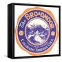 Broadmoor Label, Colorado Springs, Colorado-null-Framed Stretched Canvas