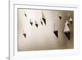 Broads Regatta, Island Yachts-Ben Wood-Framed Giclee Print