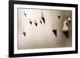 Broads Regatta, Island Yachts-Ben Wood-Framed Giclee Print