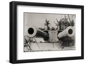 Broadside of HMS Dreadnought-null-Framed Photographic Print