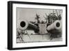 Broadside of HMS Dreadnought-null-Framed Photographic Print