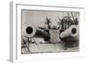 Broadside of HMS Dreadnought-null-Framed Photographic Print