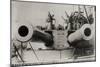 Broadside of HMS Dreadnought-null-Mounted Photographic Print