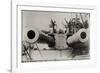 Broadside of HMS Dreadnought-null-Framed Photographic Print