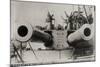 Broadside of HMS Dreadnought-null-Mounted Photographic Print