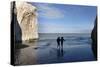 Broadstairs beach-Charles Bowman-Stretched Canvas