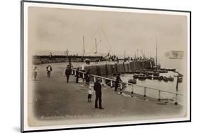 Broadstairs, Kent: Pier and Harbour-null-Mounted Photographic Print