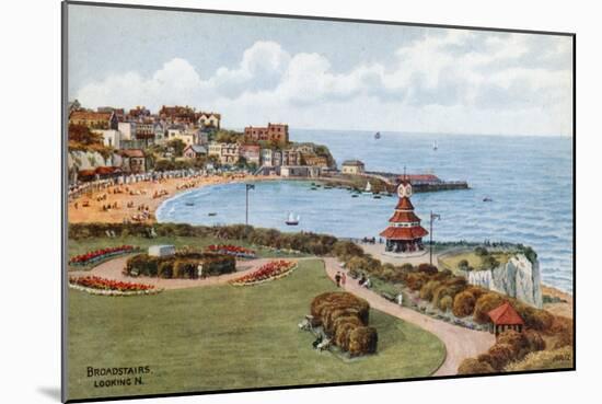 Broadstairs, Looking N-Alfred Robert Quinton-Mounted Giclee Print