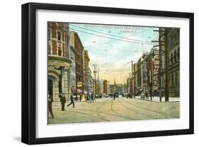 Broadway, Albany, New York-null-Framed Art Print