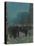 Broadway and 42nd Street, 1902-Childe Hassam-Stretched Canvas