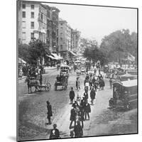 Broadway and City Hall Park-null-Mounted Photographic Print