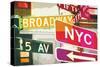 Broadway and Fifth Ave-Evangeline Taylor-Stretched Canvas