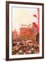 Broadway and Fifth Avenue-Childe Hassam-Framed Art Print