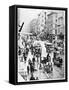 Broadway and Spring Street, New York City, USA, 1867-MATHEW B BRADY-Framed Stretched Canvas