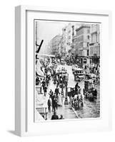 Broadway and Spring Street, New York City, USA, 1867-MATHEW B BRADY-Framed Giclee Print