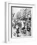 Broadway and Spring Street, New York City, USA, 1867-MATHEW B BRADY-Framed Giclee Print