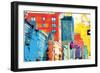 Broadway And Spring Street-Savannah Miller-Framed Art Print