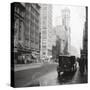 Broadway and the Times Building, New York City, USA, 20th Century-J Dearden Holmes-Stretched Canvas