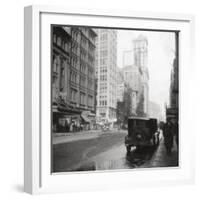 Broadway and the Times Building, New York City, USA, 20th Century-J Dearden Holmes-Framed Photographic Print