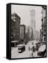 Broadway and Times Building (One Times Square), New York City-null-Framed Stretched Canvas