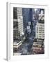 Broadway and Times Square, Midtown Manhattan-Amanda Hall-Framed Photographic Print