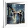 Broadway at Dusk-Jessen-Framed Giclee Print