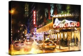 Broadway at Night II-Philippe Hugonnard-Stretched Canvas
