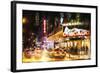 Broadway at Night II-Philippe Hugonnard-Framed Giclee Print