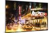 Broadway at Night II-Philippe Hugonnard-Mounted Giclee Print