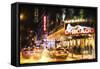 Broadway at Night II-Philippe Hugonnard-Framed Stretched Canvas