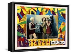 Broadway, Betty Francisco, Merna Kennedy, Evelyn Brent, 1929-null-Framed Stretched Canvas