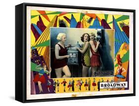 Broadway, Betty Francisco, Merna Kennedy, Evelyn Brent, 1929-null-Framed Stretched Canvas