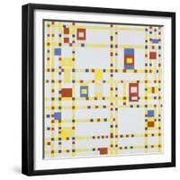 Broadway Boogie-Woogie, 1942-Piet Mondrian-Framed Giclee Print