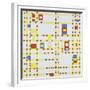 Broadway Boogie-Woogie, 1942-Piet Mondrian-Framed Giclee Print