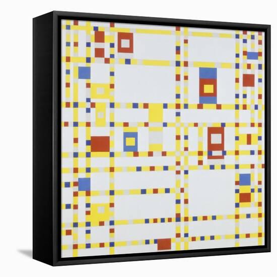 Broadway Boogie-Woogie, 1942-Piet Mondrian-Framed Stretched Canvas