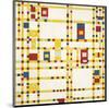 Broadway Boogie Woogie-Piet Mondrian-Mounted Art Print