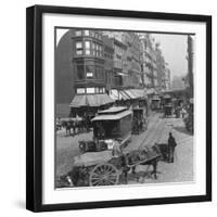 Broadway Boulevard from Union Square to Madison Square-null-Framed Photographic Print
