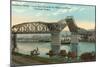 Broadway Bridge, Portland, Oregon-null-Mounted Art Print