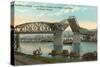 Broadway Bridge, Portland, Oregon-null-Stretched Canvas