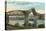 Broadway Bridge, Portland, Oregon-null-Stretched Canvas