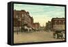 Broadway, Council Bluffs, Iowa-null-Framed Stretched Canvas