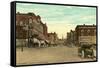Broadway, Council Bluffs, Iowa-null-Framed Stretched Canvas