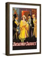 Broadway Daddies-null-Framed Art Print