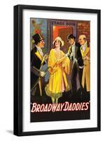 Broadway Daddies-null-Framed Art Print