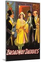 Broadway Daddies-null-Mounted Art Print