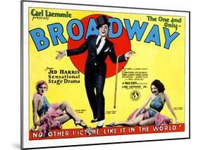 Broadway, Evelyn Brent, Glenn Tryon, Merna Kennedy, 1929-null-Mounted Art Print