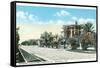 Broadway, Galveston, Texas-null-Framed Stretched Canvas