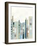 Broadway Horizon II-Vanna Lam-Framed Art Print